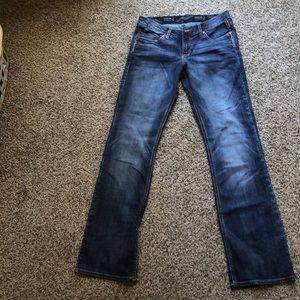 Wrangler Shiloh riding jeans No Gap waist 7/8 x36